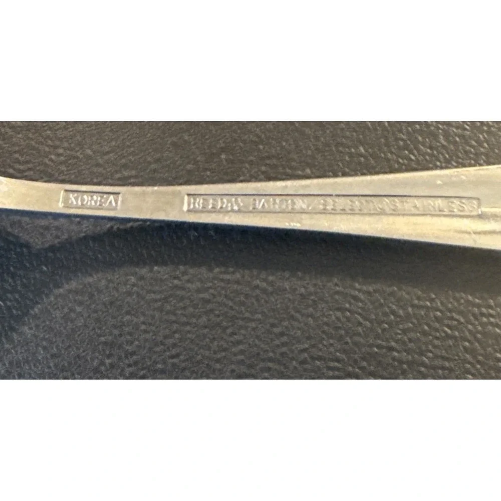 Reed Barton Select Hancock Dinner Forks 3 Tine Stainless Steel Korea Set Of 7